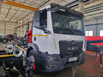 MAN TGM RUKA PALFINGER + NOSIČ KONTEJNERU 10T - 6