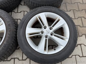 4x al kola 5x115 17 + pneu zimní 225/55 R17 - 6