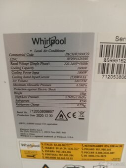 Prodám mobilní klimatizaci Whirlpool - 6