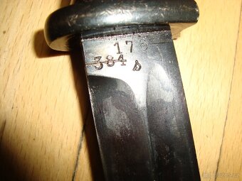 Německý WW2 bajonet Mauser K 98 - 6