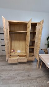 Studentský / dětský pokoj Berlin - Divoký dub masiv 6 ČÁSTÍ - 6