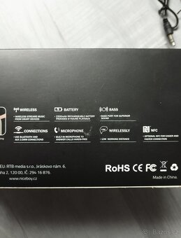 Přenosný reproduktor Niceboy Soundair, bílý - 6