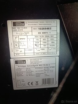 Svářečka CO2 güde - 6