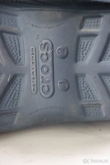 Crocs tmavě modré dětské holinky vel 33-34 - 6