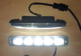 Světla pro denní svícení DRL-2x5 LED.12/24V. - 6