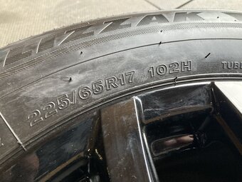 Alu kola TOYOTA RAV4 5x114,3 zimní BRIDGESTONE 225/65R17 - 6