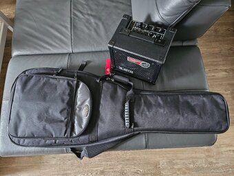 PRODÁM SET EL. KYTARA + KOMBO + POUZDRO + KABEL jako NOVÉ - 6