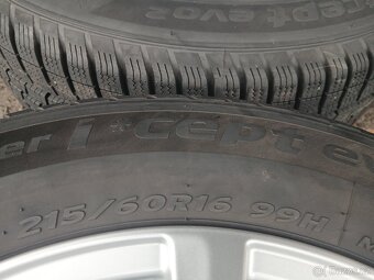 Sada ALU kol Borbet 215/60R16 zimní - 6