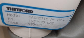 Kazetové(pevné) Chemické WC pro obytný přívěs,obytné auto... - 6