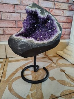 Ametyst na stojánku Uruquay - 6