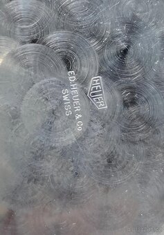 Staré vojenské stopky mikrograph Heuer - majetek voj.správy - 6