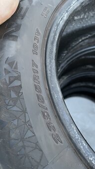 4x - zimní pneu - 235/55 R17 103V - NEXEN - 6.5mm - 6