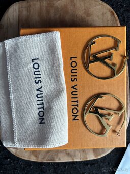 Zlaté náušnice Louis Vuitton - 6