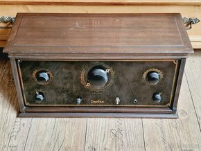 Starožitné krásné rádio DAY-FAN 5, USA, 1925 - 6