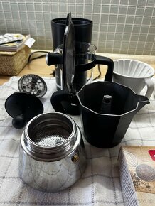 Kávový servis/set pro přípravu mleté kávy - 6