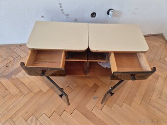 historická retro komoda skříňka noční stolek bufet Halabala - 6