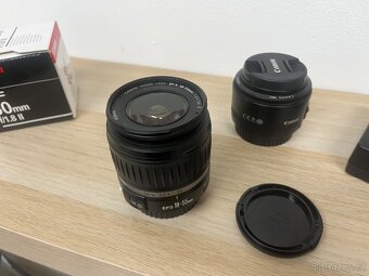 Canon 70D - 18-55mm 3.5-5.6 f + 50mm 1.8 f - 6