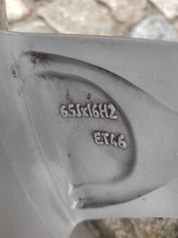 Prodam orig alu 16 škoda Octavia 3 Nanuq 5x112 5 - 6