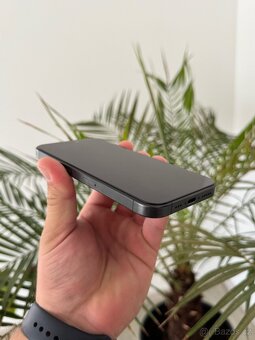 iPhone 15 Pro 256GB Black Titanium 88% Krásný stav - 6