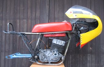 rám jawa pérák komunista závodní dobový silniční či motokára - 6