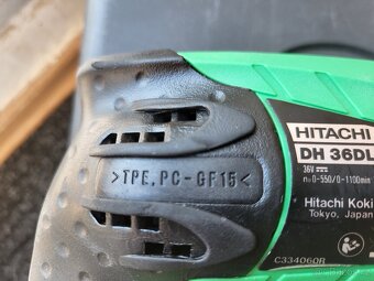 Aku vrtaci kladivo - Hitachi DH36DL 2x 36 V 2,6 Ah - 6