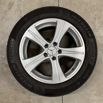 Originální alu kola 225/55 R17 Mercedes Benz, 5x112 - 6