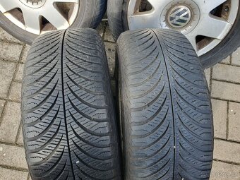 Alu kola vw 5x100 r14 6j et43 pneu 185/60/14 - 6