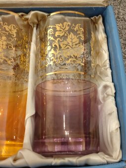 Skleničky barevné RETRO CZECHOSLAVAKIA - 6