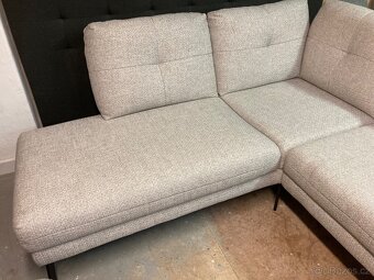 Rohová sedací souprava-Taburet-MONDO Assea-Nová - 6