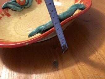 starožitná keramická mísa - 6