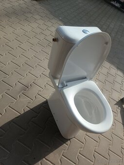 Vysoký záchod toaleta wc pro seniory postižené jika - 6