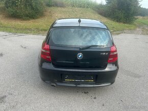 BMW 118d 105kw 225Tkm r.v.2008 bez koroze serviska xenony - 6