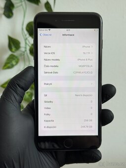 iPhone 8 plus 256GB - 100% baterie - 6