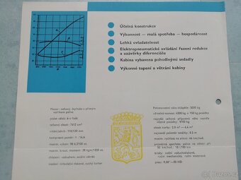 Praga S5T sklápěč - prospekt - originál - doprava v ceně - 6