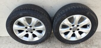 Alu kola Opel 16" 5x110, letní Continental 205/55R16 - 6
