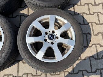 4x al kola 5x114.3 16 + pneu letní 205/55 R16 - 6