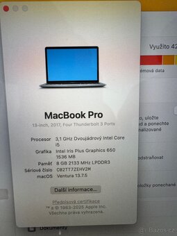 Prodám Macbook Pro - 6