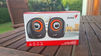 Reporoduktory Genius SP-Q160, černé/šedé, V DOBRÉM STAVU - 6