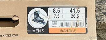Prodám Inline brusle K2 Mach 90 - 6