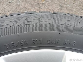 Sada Orig ALU kol VW 215/55R17 zimní - 6