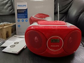 Rádio Philips AZ215, nové, napájecí kabel a krabice - 6