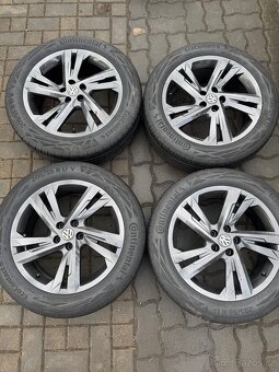 ORIGINÁL Alu Volkswagen Valencia R17, 5x100- TOP STAV, LETNÍ - 6