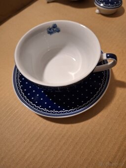 Porcelánová čajová souprava - 3 ks - 6