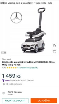 Auto odrážedlo s vodící tyčí - 6
