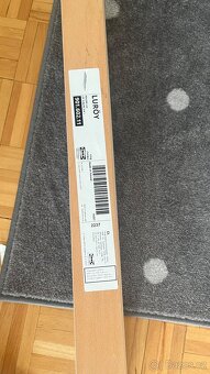Prodám postel IKEA Neiden 200x90 s roštem Luröy - 6