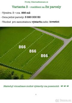 ‼️NEVEŘEJNÁ NABÍDKA‼️ – stavební pozemky u Přelouče - 6
