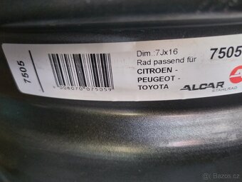 SCUDO, JUMPY, EXPERT, PROACE plech.disky 5x108 R16 - 6