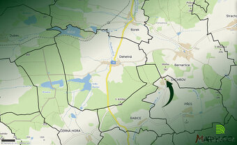 Prodej zahrady KÚ Přes p.č. 1378+1369+1257 - 6
