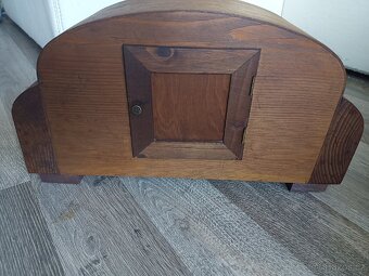 Krbové hodiny stolní starožitný Jambor Nacht - 6