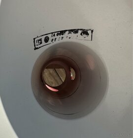 Šišatý kovový vršek (cilindr) na starou lampičku - 6